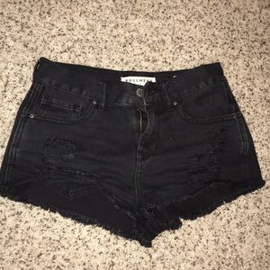 High rise Bullhead shorts